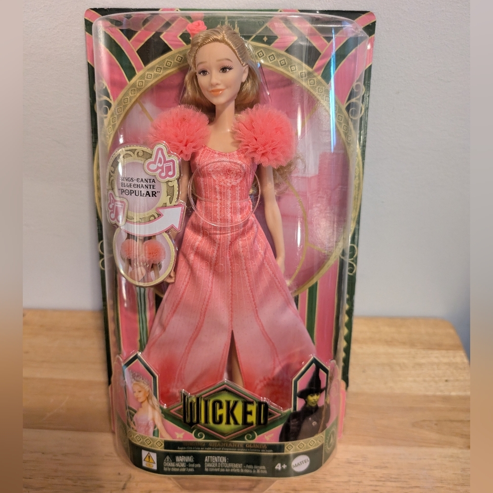 Pink Doll with Dress From Wicked